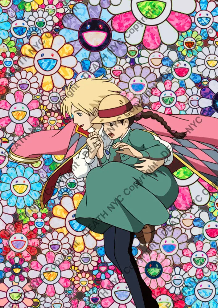 Death01594 Moving Castle (Edition Of 100) (2020) Art Print