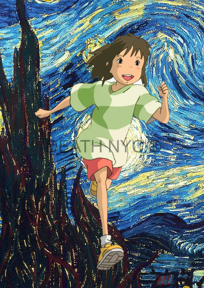 Death01597 Spirited Away (Edition Of 100) (2020) Art Print