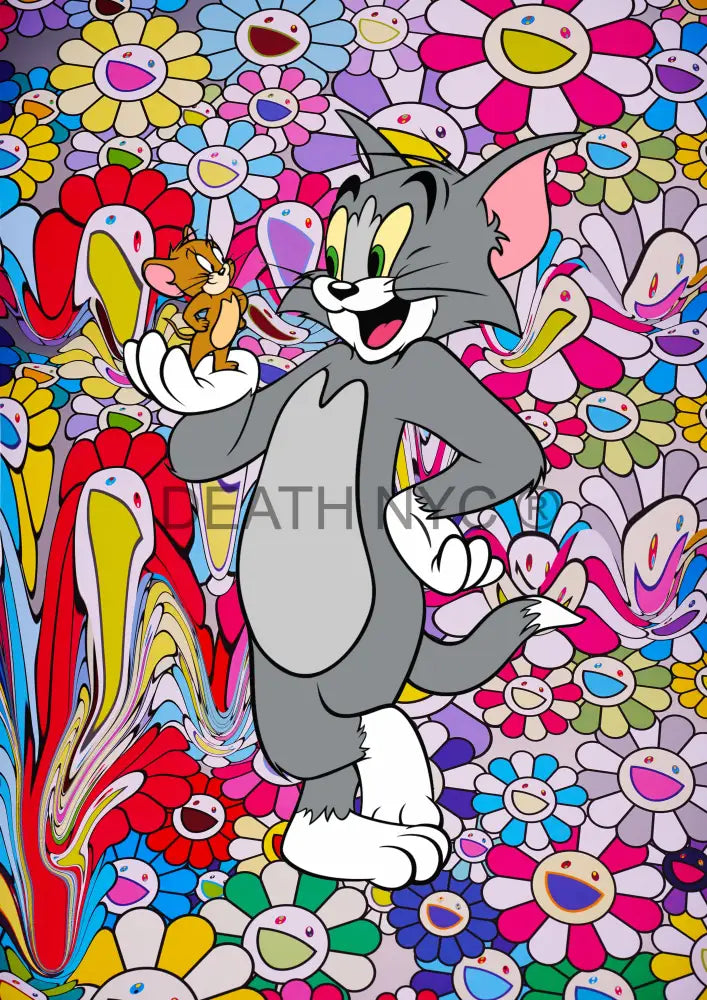 Death01947 Tom & Jerry (Edition Of 100) (2020) Art Print