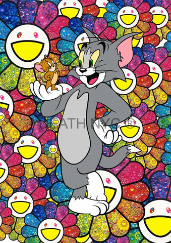 Death01953 Tom & Jerry (Edition Of 100) (2020) Art Print
