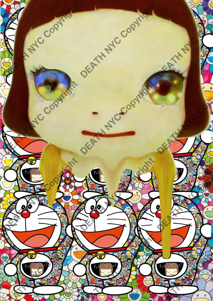 Death02121 Cute (Edition Of 100) (2020) Art Print