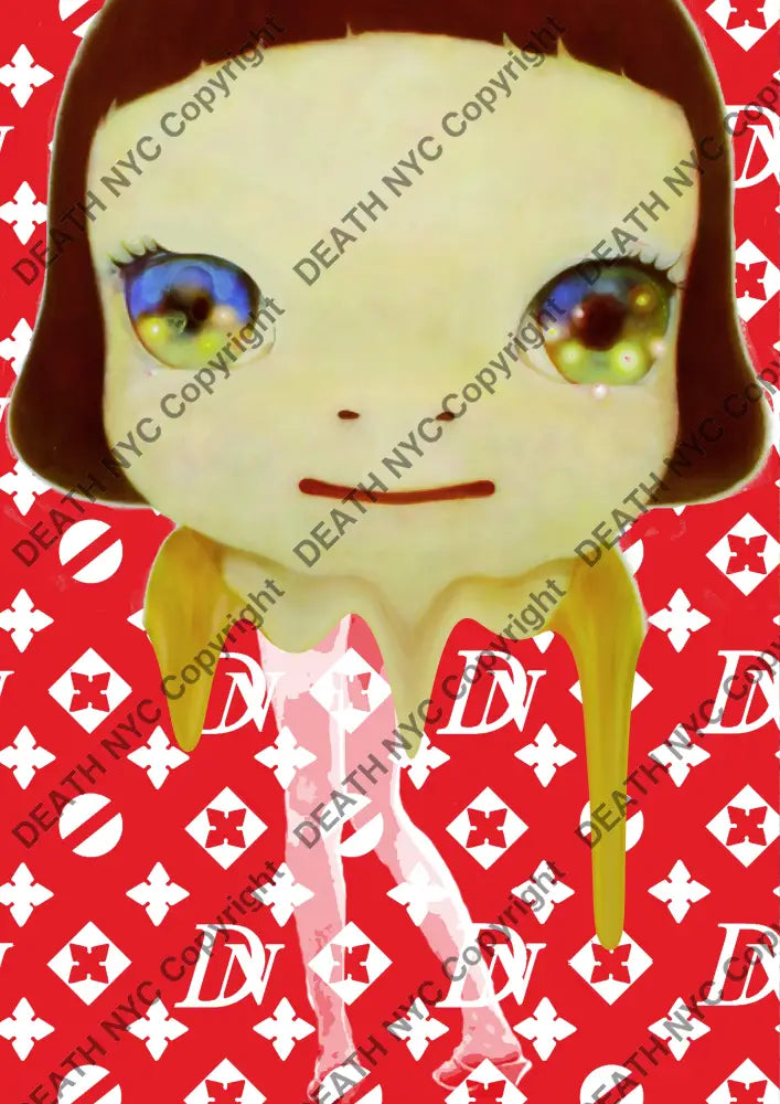 Death02122 Cute (Edition Of 100) (2020) Art Print