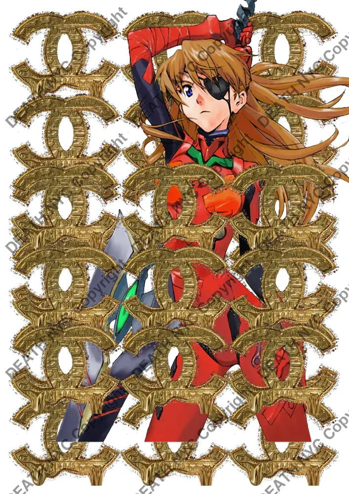 Death02195 Asuka (Edition Of 100) (2020) Art Print