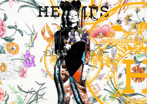 Death02208 Kate Moss (Edition Of 100) (2020) Art Print