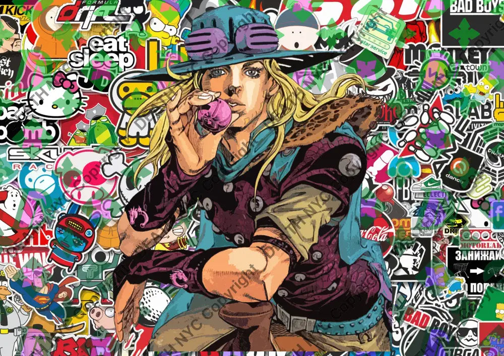 Death02230 Jojo (Edition Of 100) (2022) Art Print