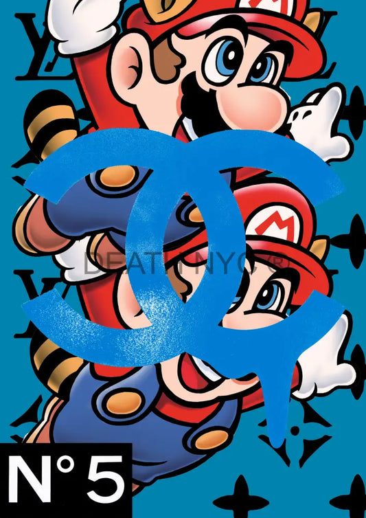 Death02278 Mario (Edition Of 100) (2020) Art Print