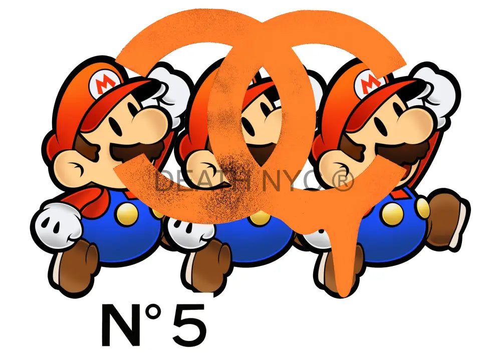 Death02289 Mario (Edition Of 100) (2020) Art Print