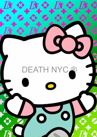 Death02375 Hello Kitty (Edition Of 100) (2022) Art Print