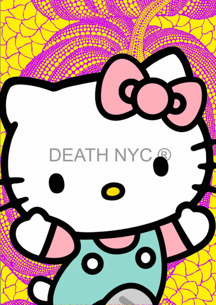 Death02376 Hello Kitty (Edition Of 100) (2022) Art Print