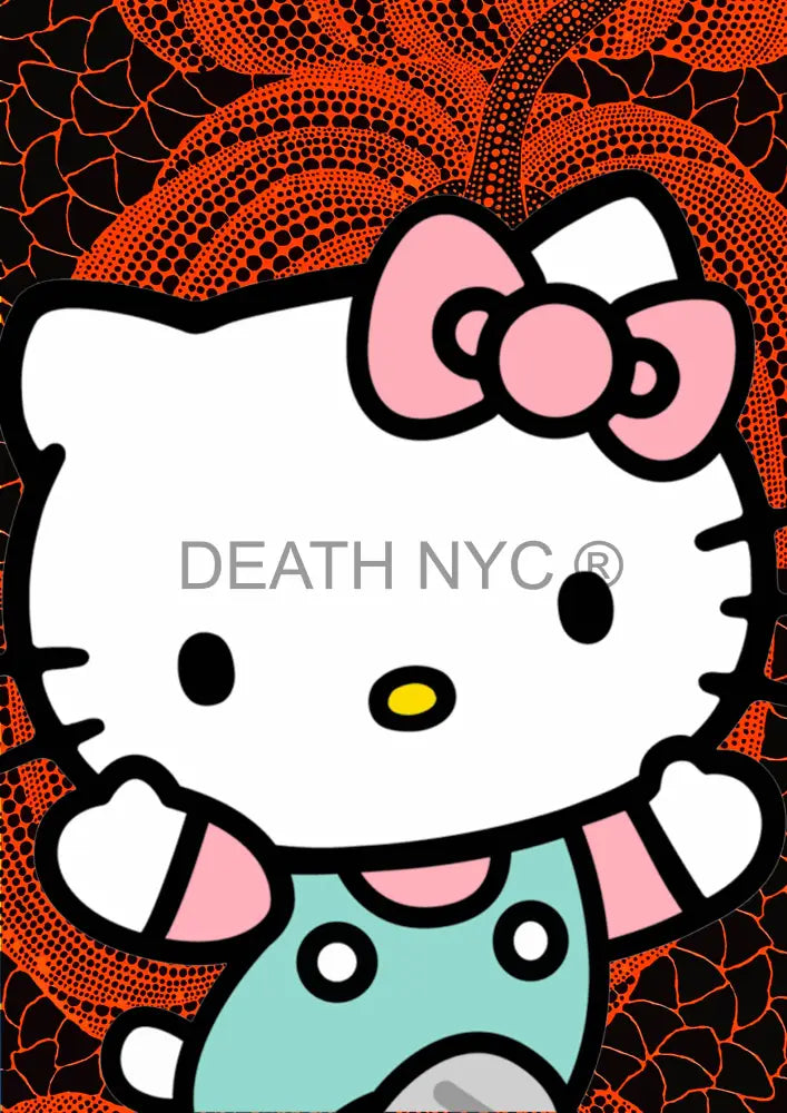 Death02377 Hello Kitty (Edition Of 100) (2022) Art Print