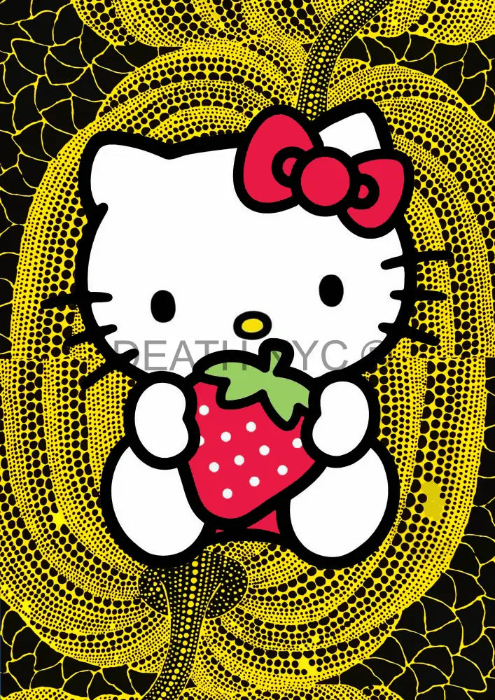 Death02379 Hello Kitty (Edition Of 100) (2022) Art Print