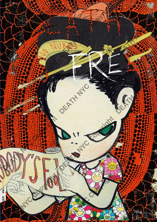 Death02429 Cute (Edition Of 100) (2022) Art Print