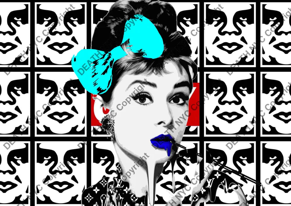 Death02563 Audrey (Edition Of 100) (2022) Art Print