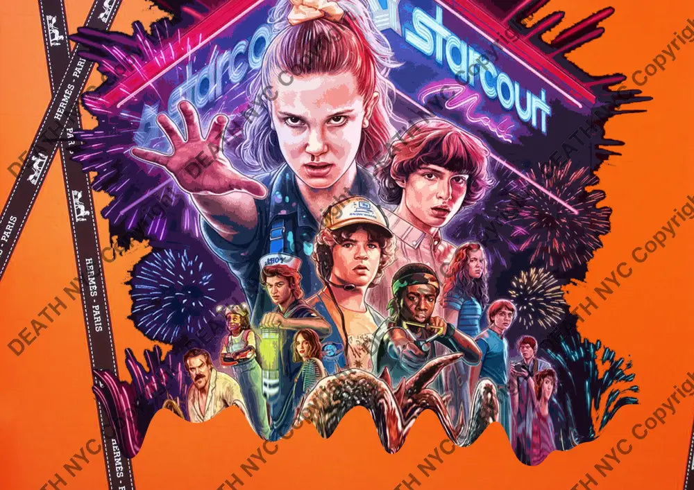 Death02568 Stranger Thing (Edition Of 100) (2022) Art Print