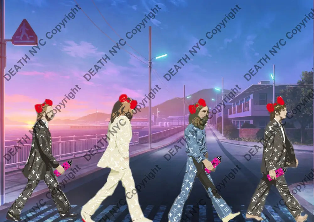Death02688 Beatles (Edition Of 100) (2022) Art Print