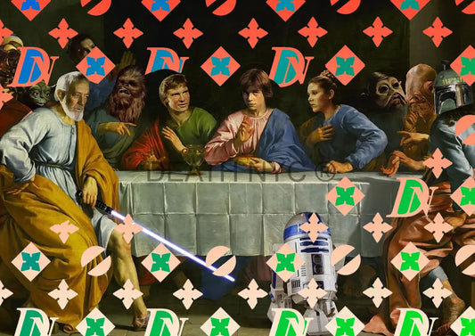 Death02703 Starwar Supper (Edition Of 100) (2022) Art Print