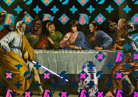 Death02704 Starwar Supper (Edition Of 100) (2022) Art Print