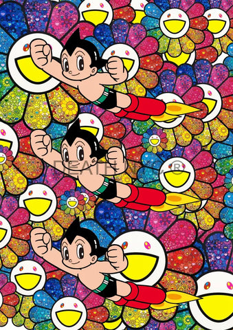 Death02723 Astroboy (Edition Of 100) (2022) Art Print