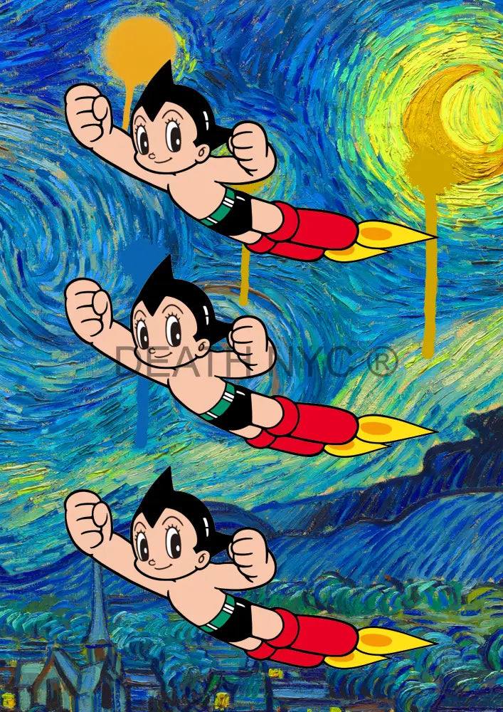 Death02728 Astroboy (Edition Of 100) (2022) Art Print