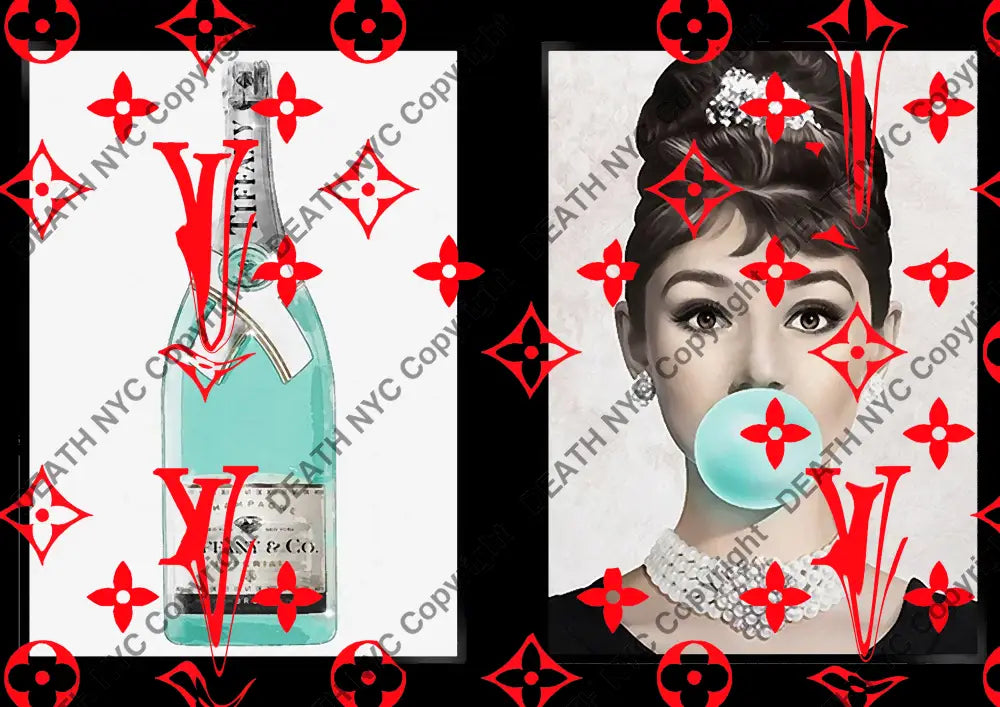 Death02743 Audrey (Edition Of 100) (2022) Art Print