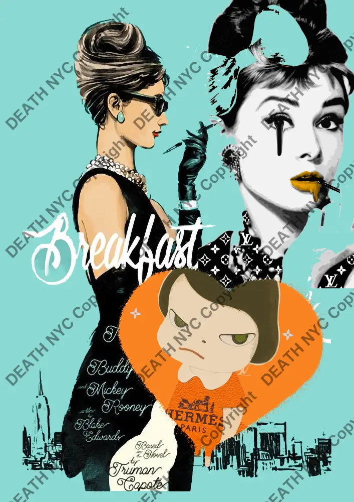 Death02745 Audrey (Edition Of 100) (2022) Art Print