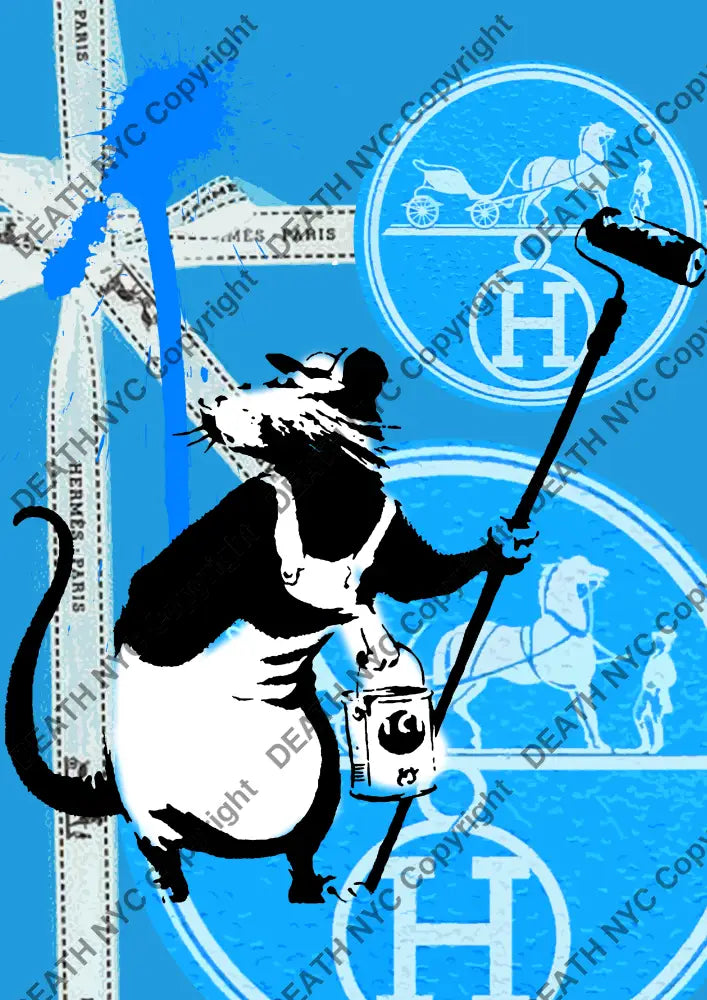 Death02770 Banksy (Edition Of 100) (2022) Art Print