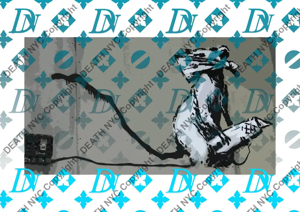 Death02772 Banksy (Edition Of 100) (2022) Art Print
