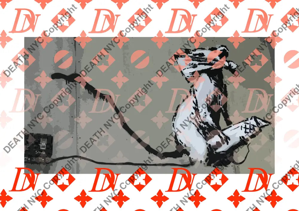 Death02773 Banksy (Edition Of 100) (2022) Art Print