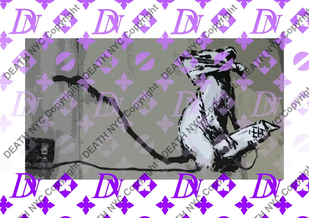 Death02774 Banksy (Edition Of 100) (2022) Art Print