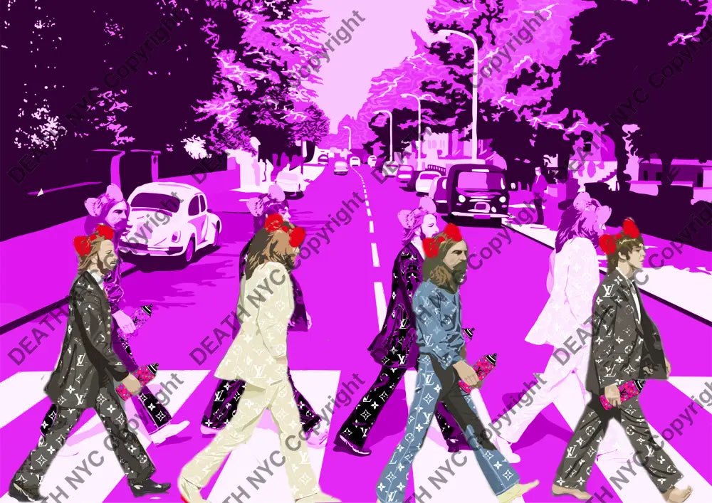 Death02792 Beatles (Edition Of 100) (2022) Art Print