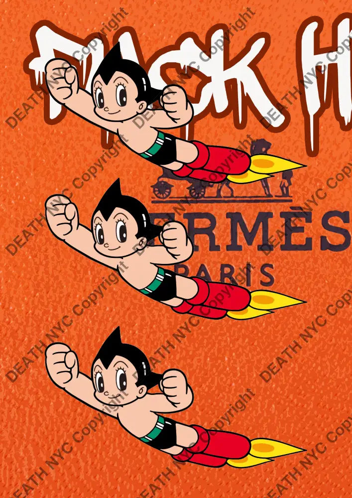 Death02796 Astro Boy (Edition Of 100) (2022) Art Print