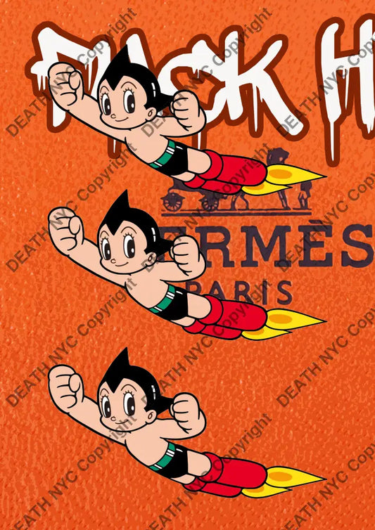 Death02796 Astro Boy (Edition Of 100) (2022) Art Print