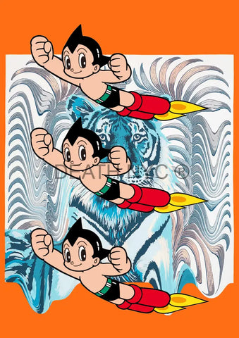 Death02842 Astro Boy (Edition Of 100) (2022) Art Print