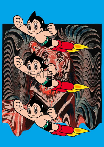 Death02843 Astro Boy (Edition Of 100) (2022) Art Print