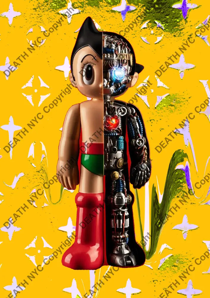 Death02845 Astro Boy (Edition Of 100) (2022) Art Print