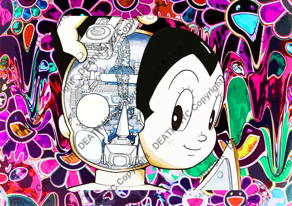 Death02857 Astro Boy (Edition Of 100) (2022) Art Print