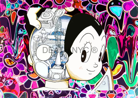 Death02857 Astro Boy (Edition Of 100) (2022) Art Print