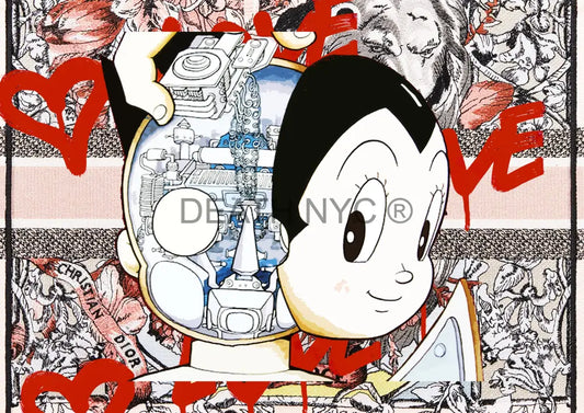 Death02858 Astro Boy (Edition Of 100) (2022) Art Print