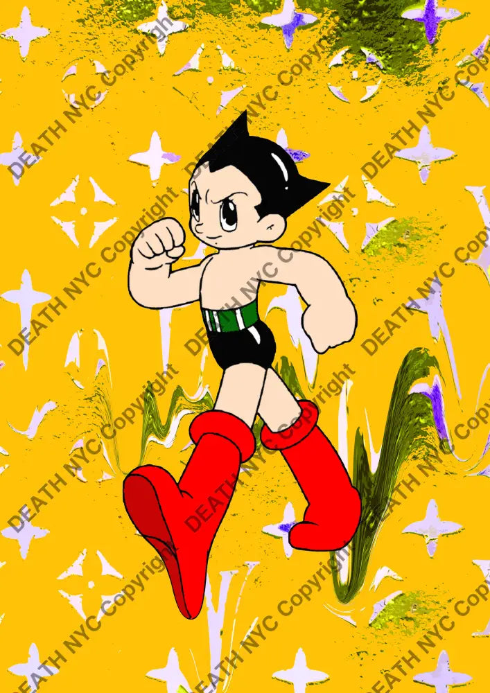 Death02876 Astro Boy (Edition Of 100) (2022) Art Print