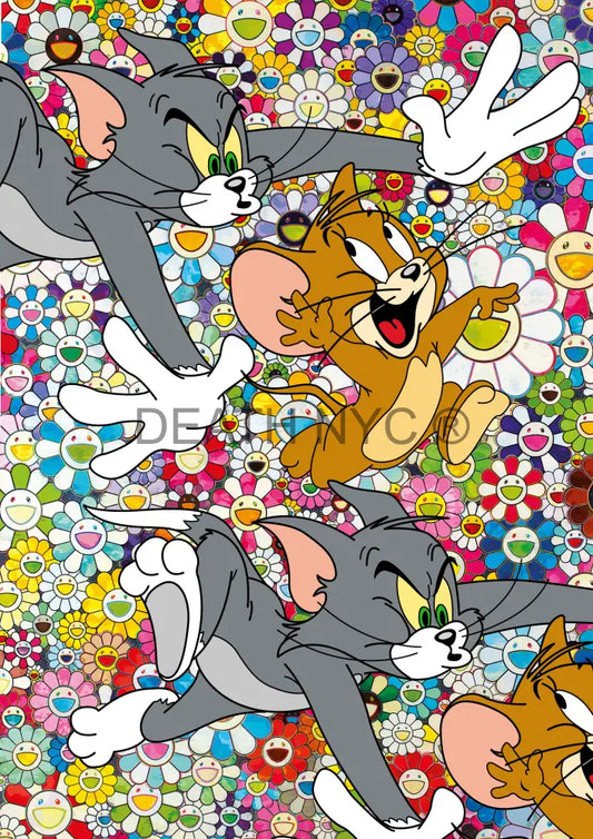 Death02904 Tom And Jerry (Edition Of 100) (2022) Art Print