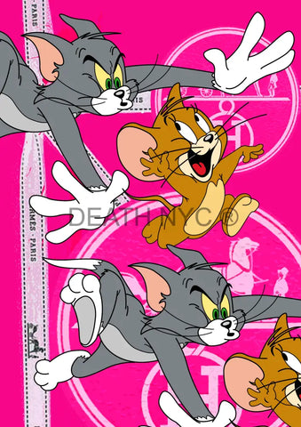 Death02906 Tom And Jerry (Edition Of 100) (2022) Art Print