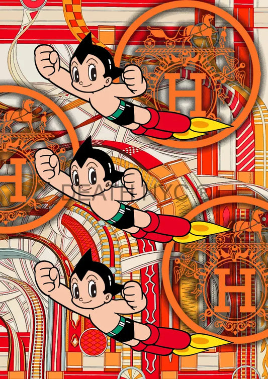 Death02914 Astro Boy (Edition Of 100) (2022) Art Print