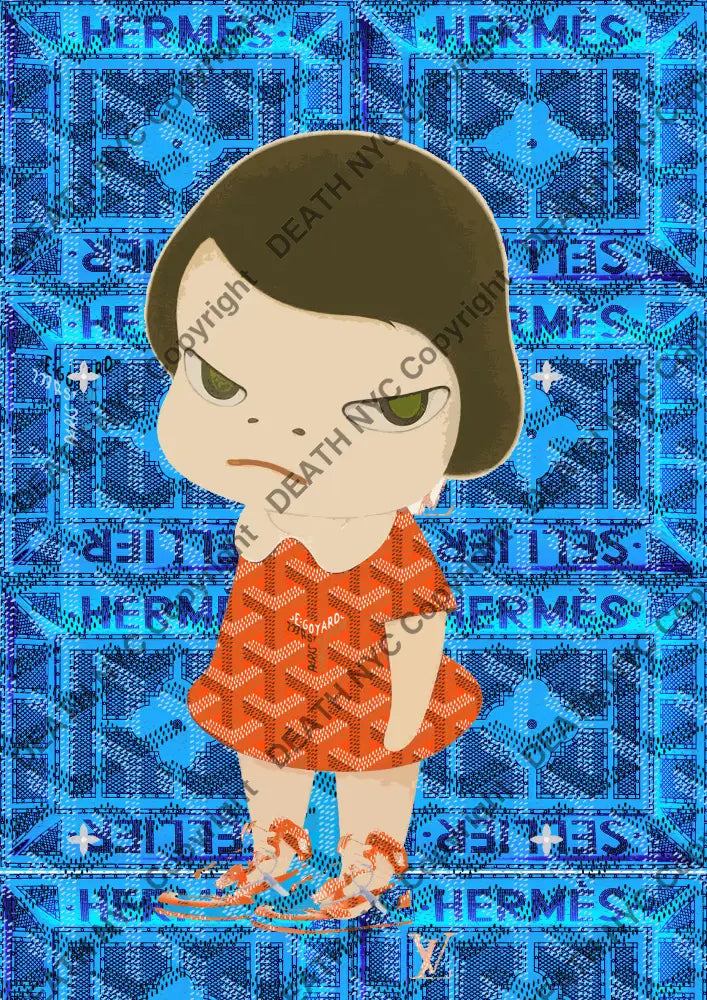 Death02957 Cute (Edition Of 100) (2022) Art Print