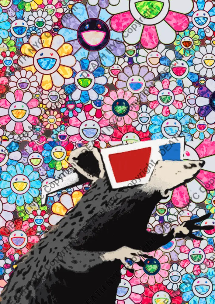 Death03162 Banksy (Edition Of 100) (2022) Art Print