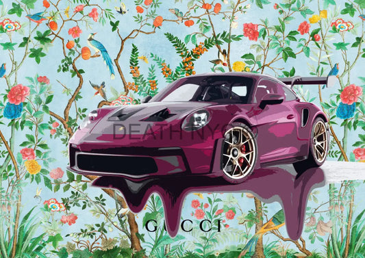 Death03242 Porsche (Edition Of 100) (2022) Art Print