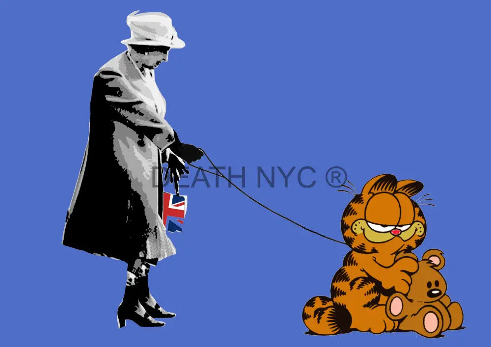 Death03312 Queen & Garfield (Edition Of 100) (2022) Art Print