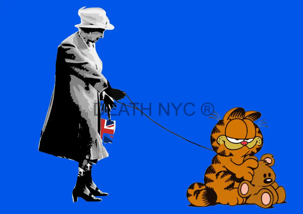 Death03315 Queen & Garfield (Edition Of 100) (2022) Art Print