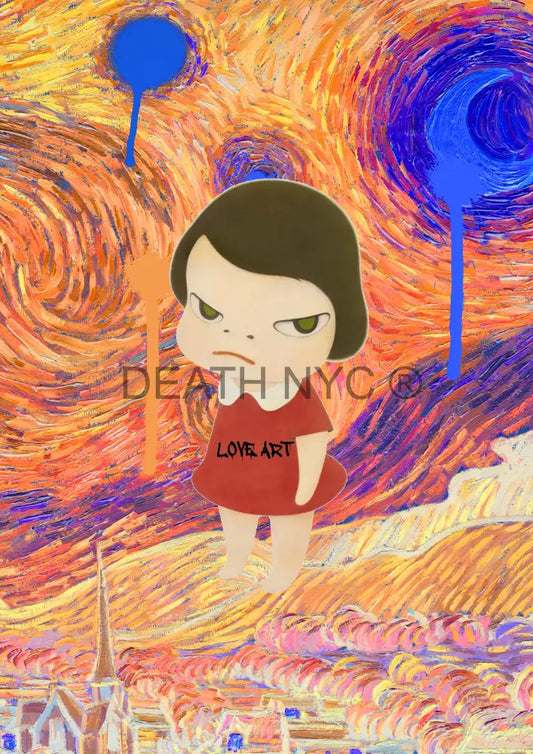 Death03335 Cute (Edition Of 100) (2022) Art Print