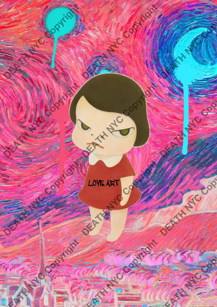 Death03336 Cute (Edition Of 100) (2022) Art Print