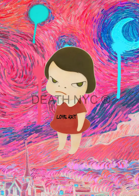 Death03336 Cute (Edition Of 100) (2022) Art Print